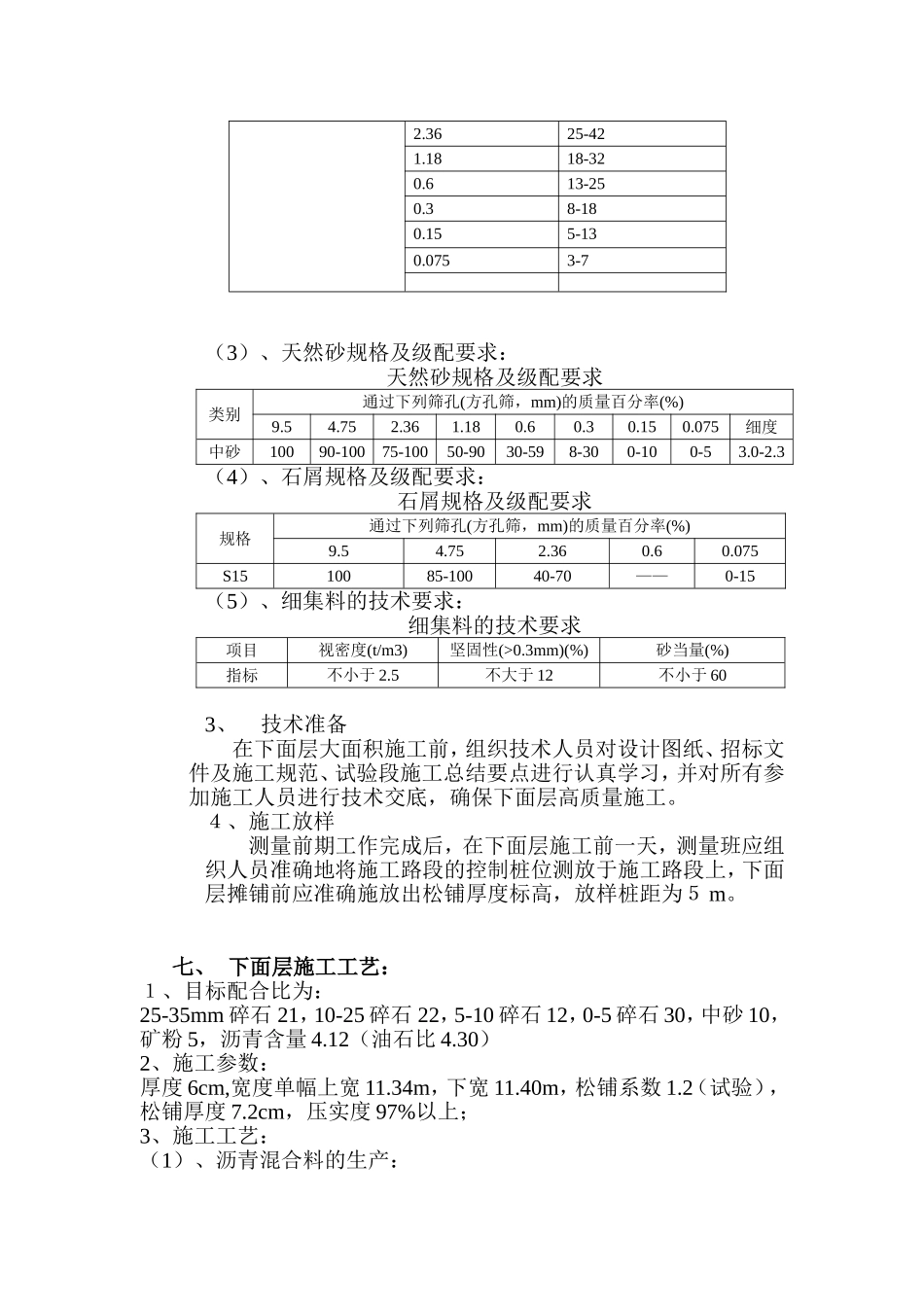 沥青砼下面层试验段施工方案_第3页