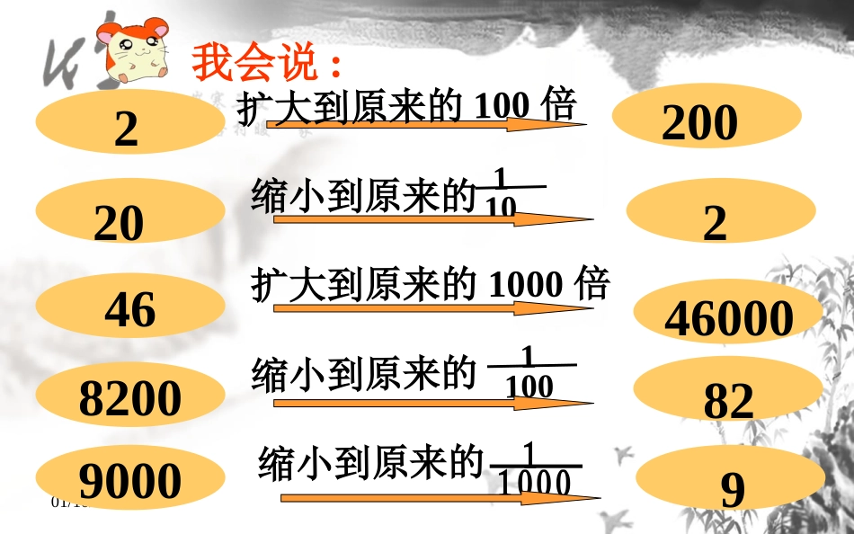 北师大版小学四年级下学期数学《小数点搬家课件PPT》_第3页