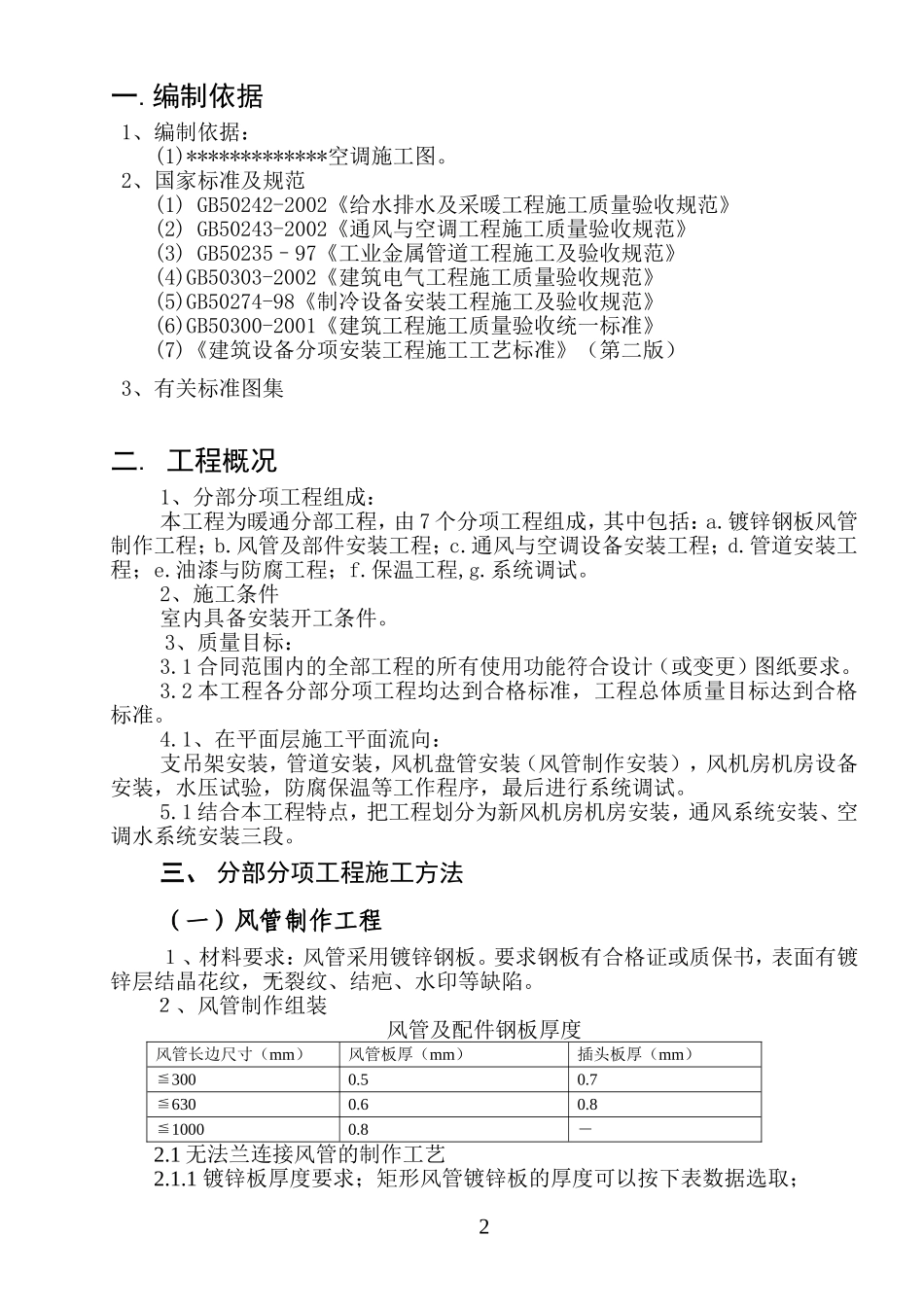 空调安装施工组织设计_第2页