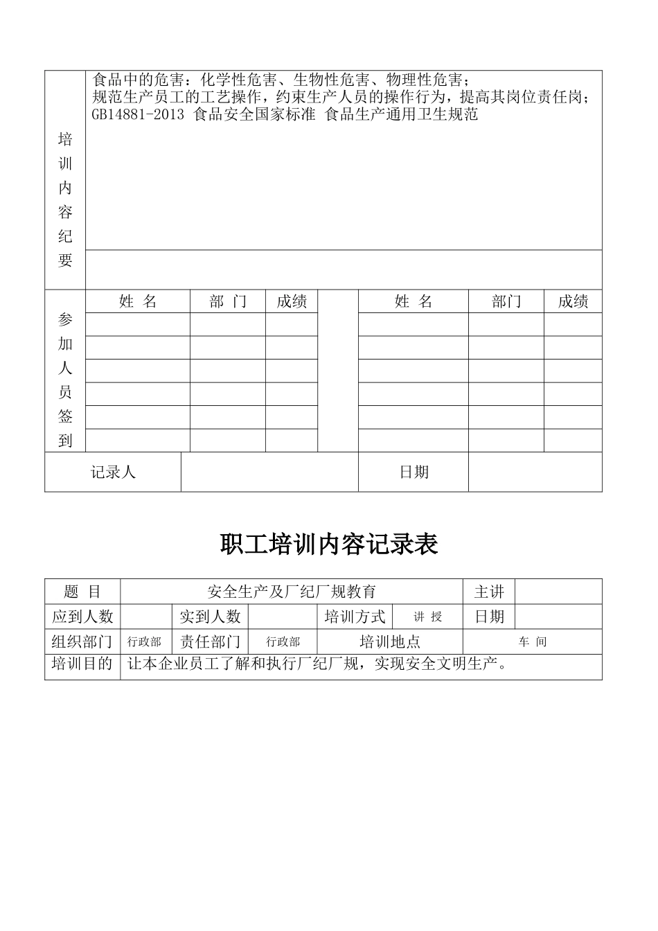 培训计划和培训记录_第3页