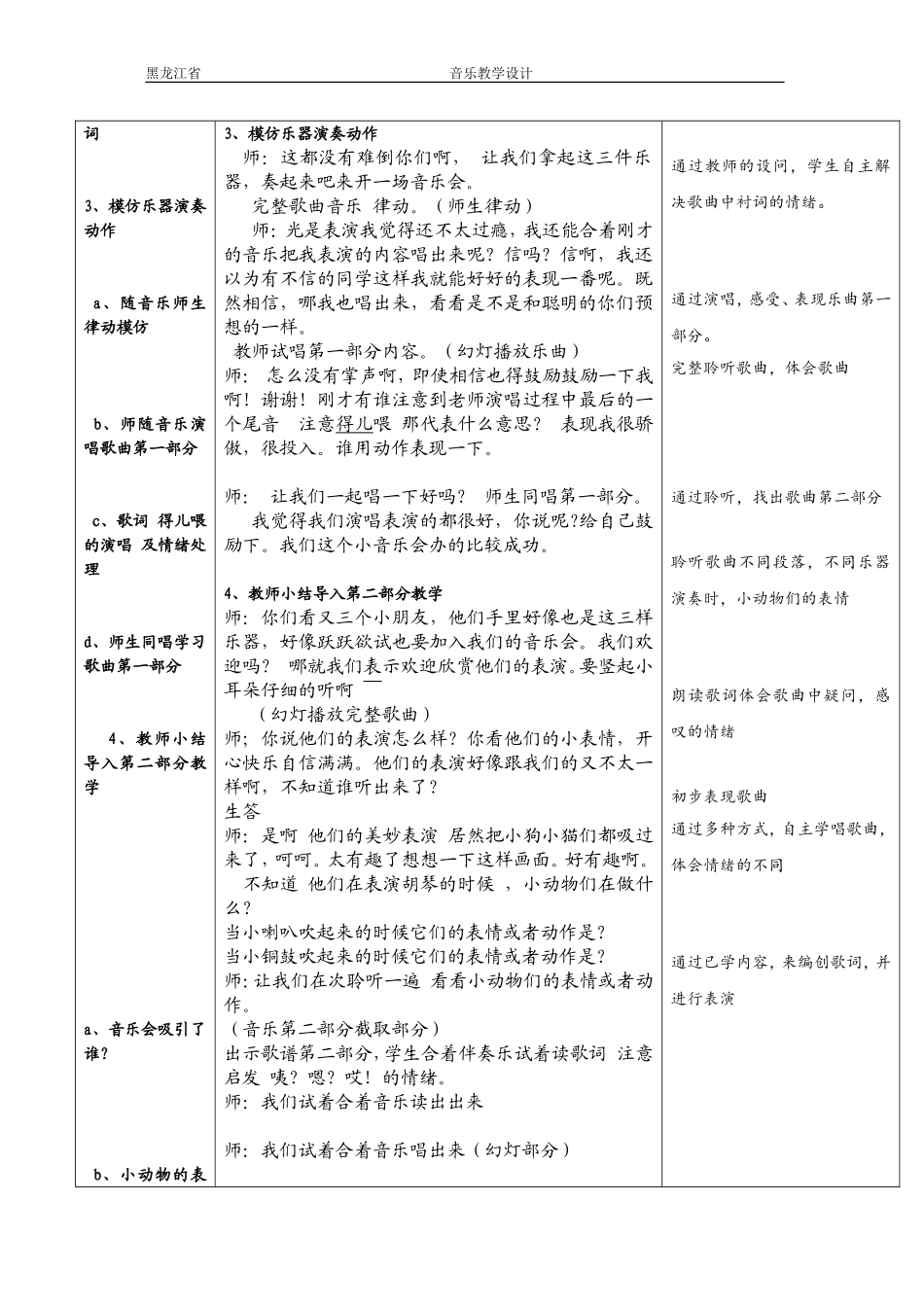 快乐的音乐会教学设计_第2页