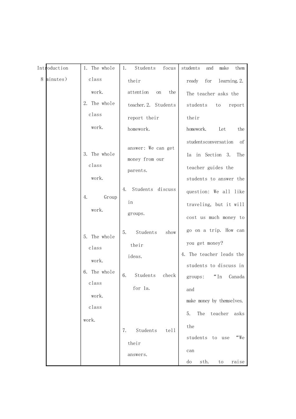 重庆市梁平实验中学八年级英语下册 Unit 6 Enjoying Cycling Topic1 I have some exciting news to tell you SectionC教案 （新版）仁爱版_第3页
