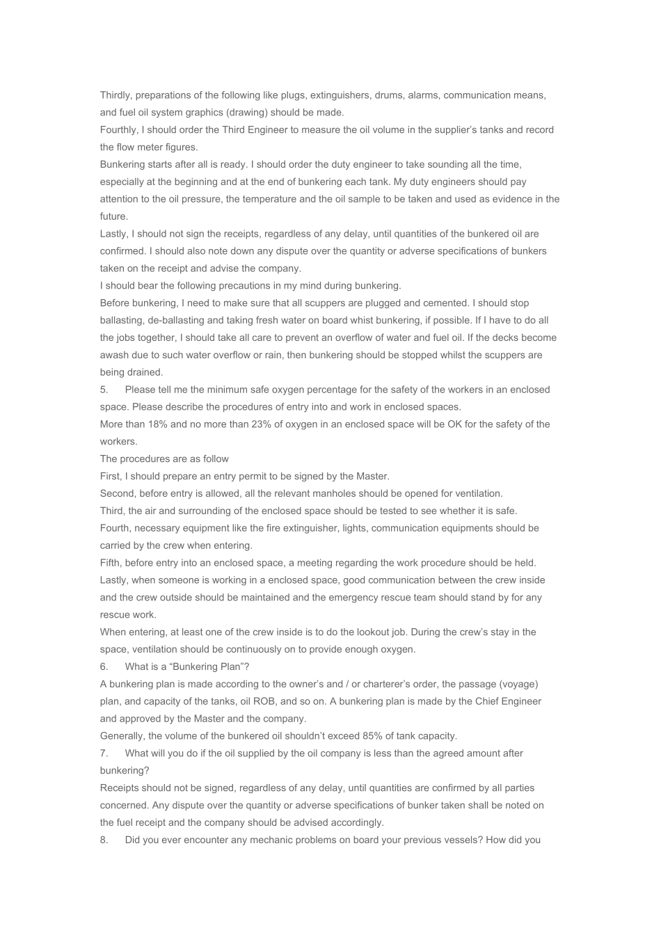 轮机长大管轮中英文应聘指南_第2页