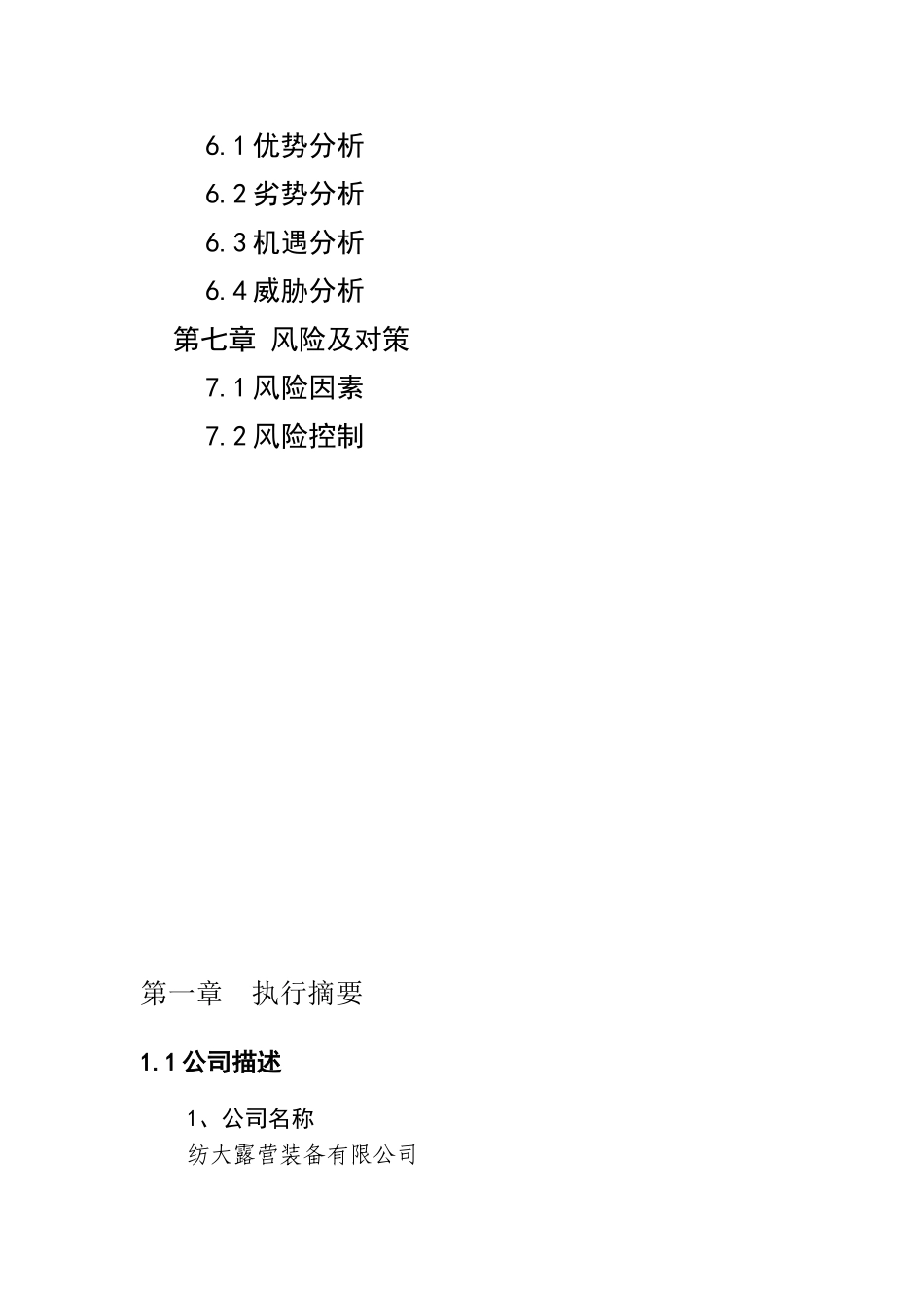 露营-商业计划书_第3页