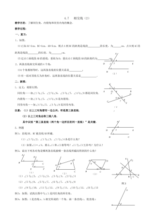 课时13 相交线
