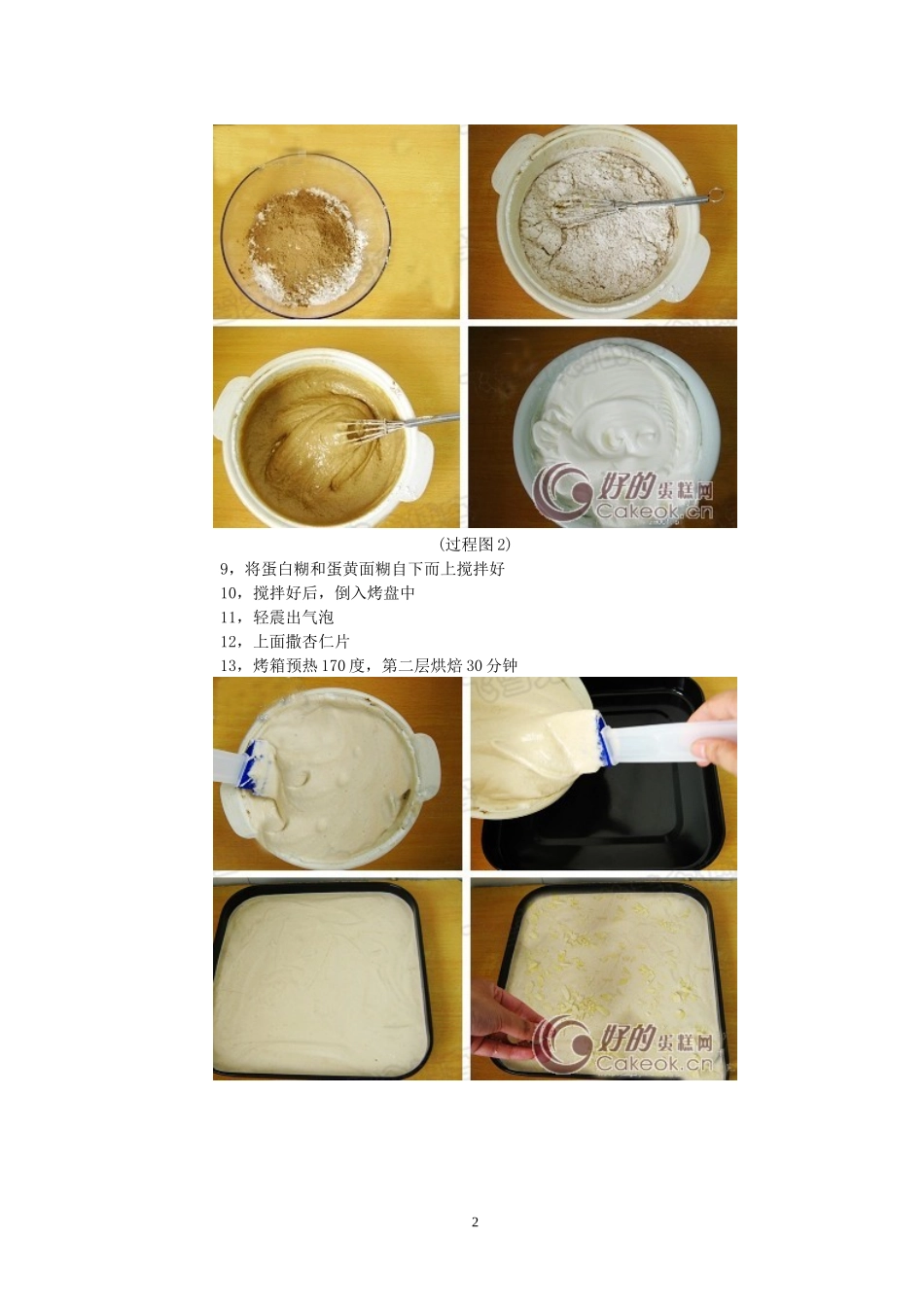 面包、西点、饼干烘焙方法(附详细配方及制作步骤图)_第2页