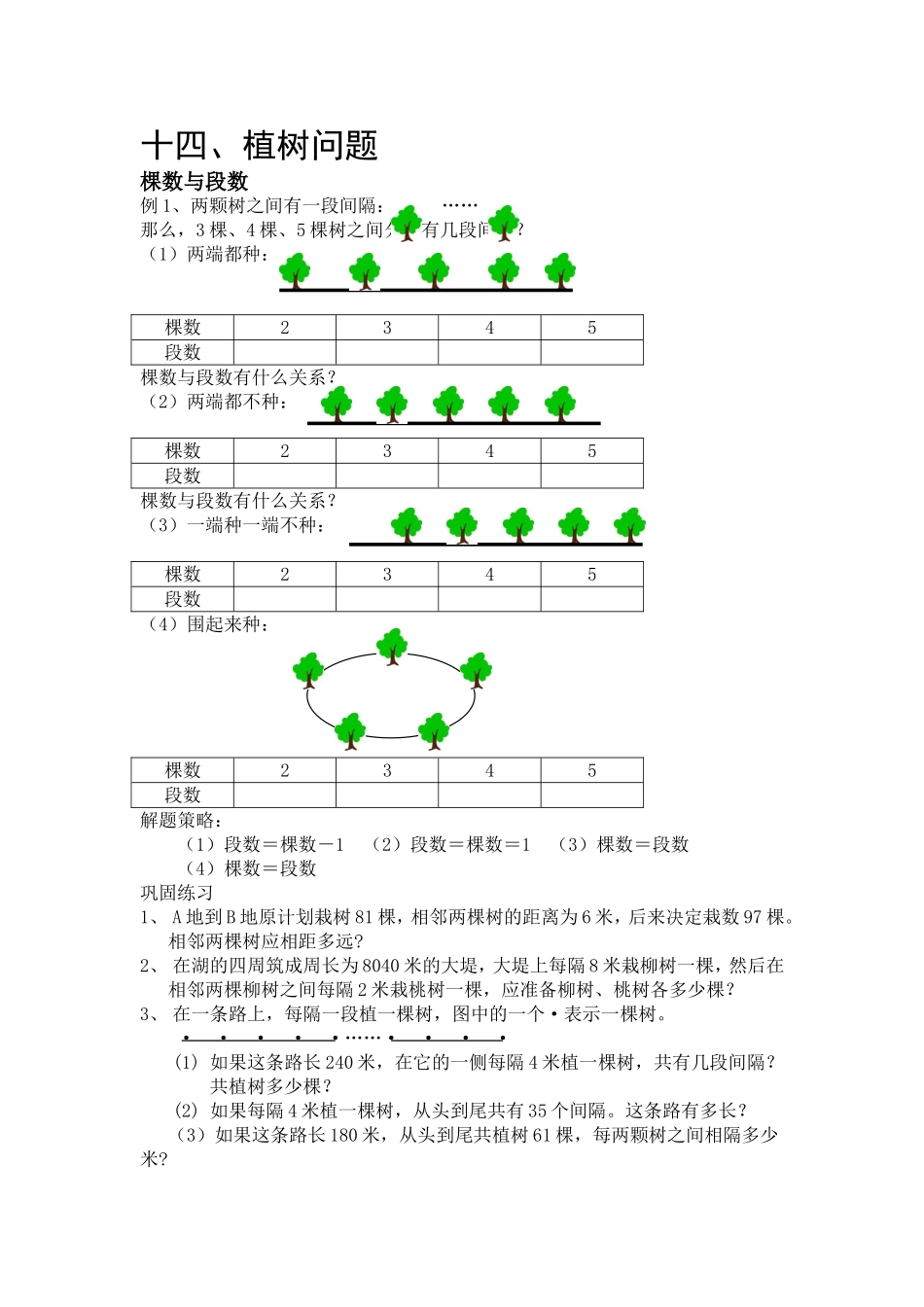 植树问题 (3)_第1页