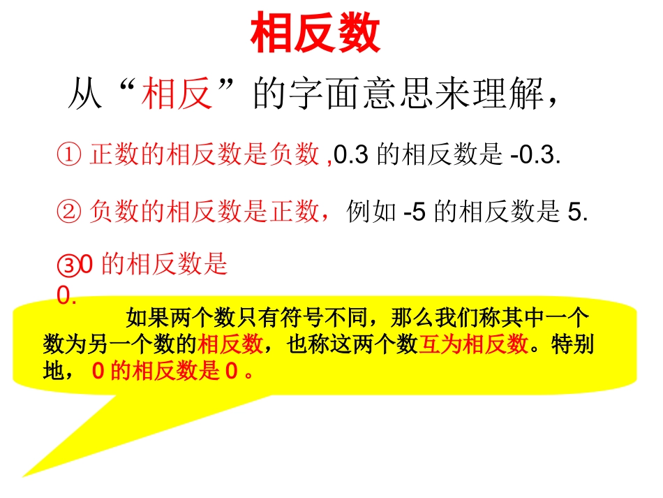 相反数绝对值倒数复习_第1页