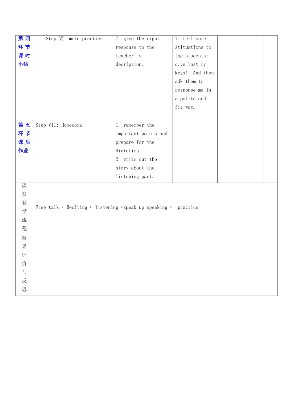 秋九年级英语上册 Unit 7《The Adventures of Tom Sawyer》教案3 （新版）牛津深圳版-牛津深圳版初中九年级上册英语教案_第3页