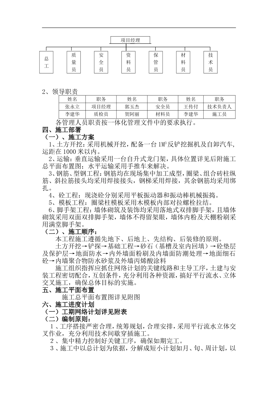 粮食储备库新建仓库工程项目施工组织设计(1)_第3页