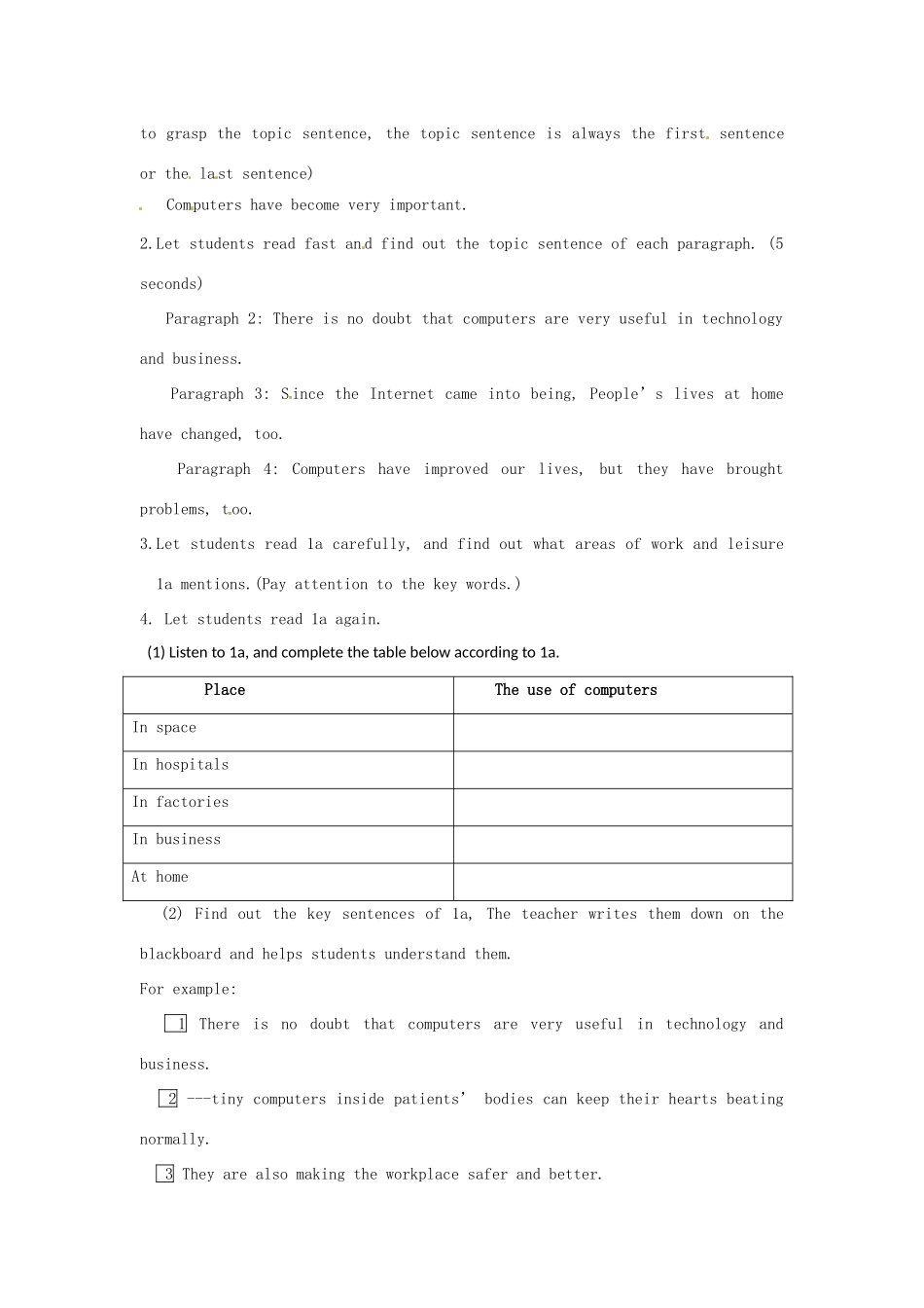 重庆市开县德阳初级中学九年级英语上册《Unit 4 Amazing Science》教案 仁爱版_第2页