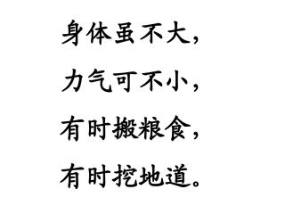 一年级《蚂蚁和蝈蝈》