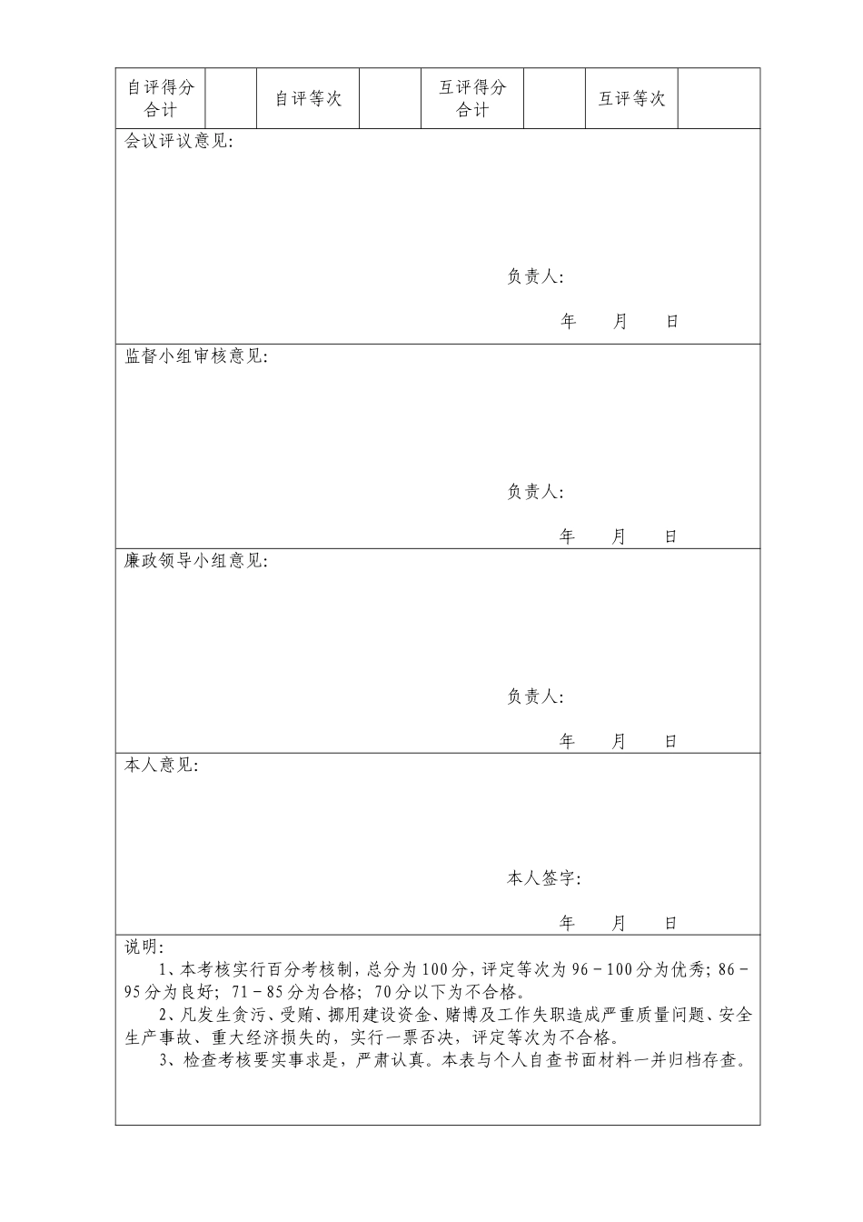 廉政建设定期检查表_第3页