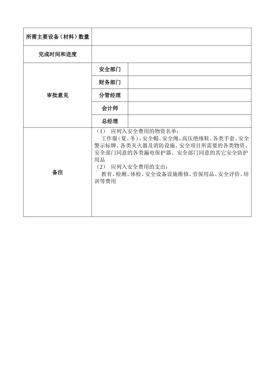 企业安全生产费用使用台账表_第3页