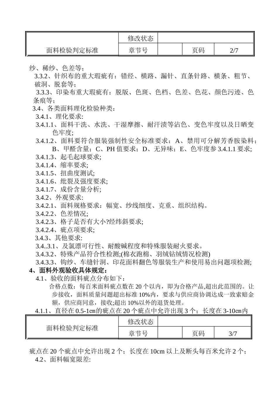 面料检验规定及判定标准_第3页
