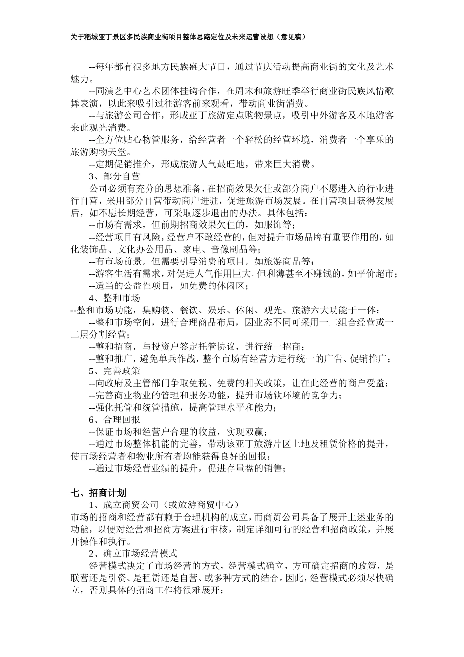 旅游景区商业街《思路定位及运营设想方案》_第3页