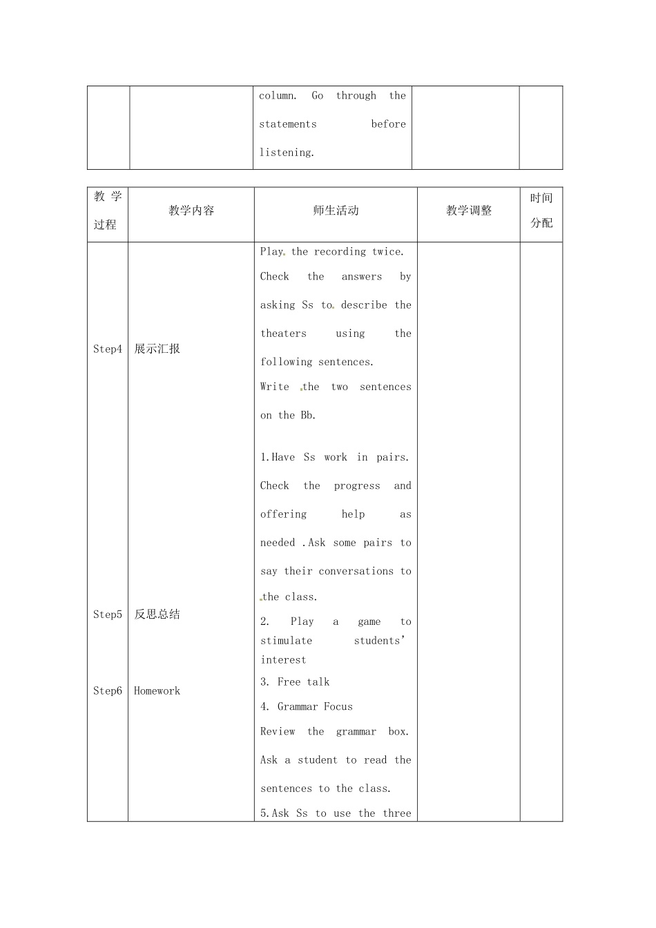 辽宁省凌海市石山初级中学八年级英语上册 Unit 12 what’s the best radio station（第1课时）教案 人教新目标版_第3页