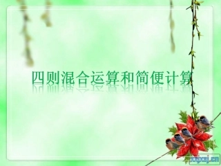 四则混合运算 (2)