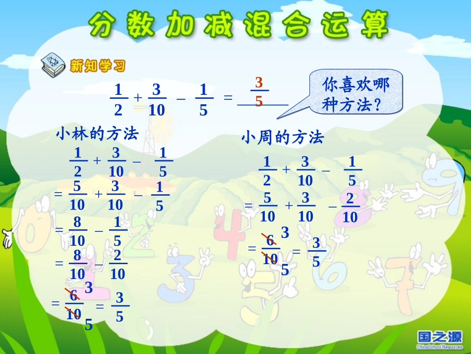 分数加减混合运算_第3页