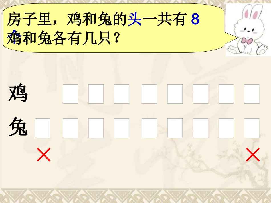 新人教版六年级鸡兔同笼课件_第2页