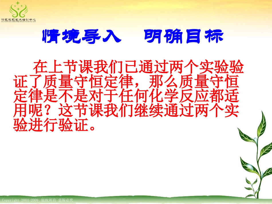课题1_质量守恒定律（第二课时）_第2页
