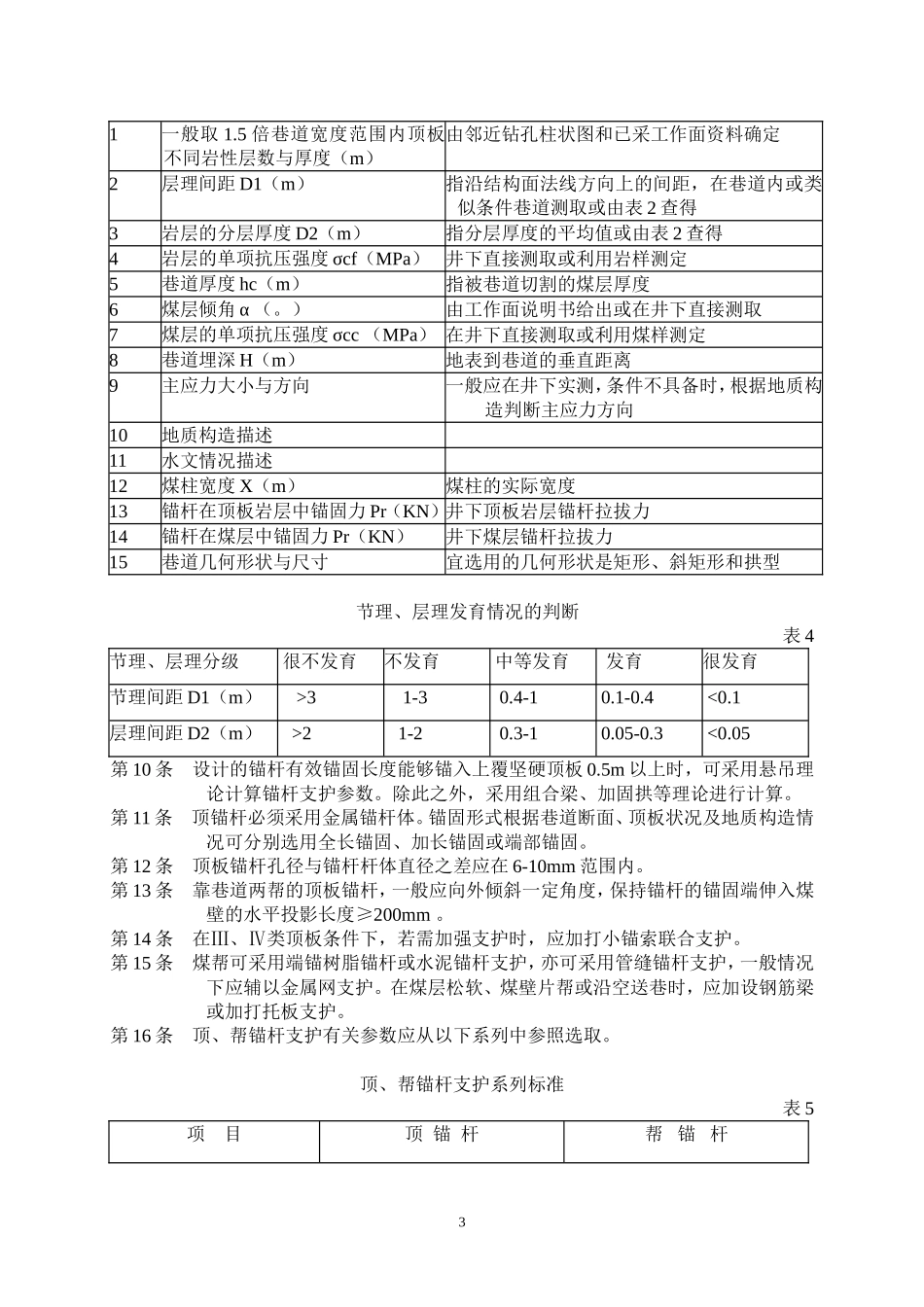 锚杆支护技术规范(正式版本)_第3页