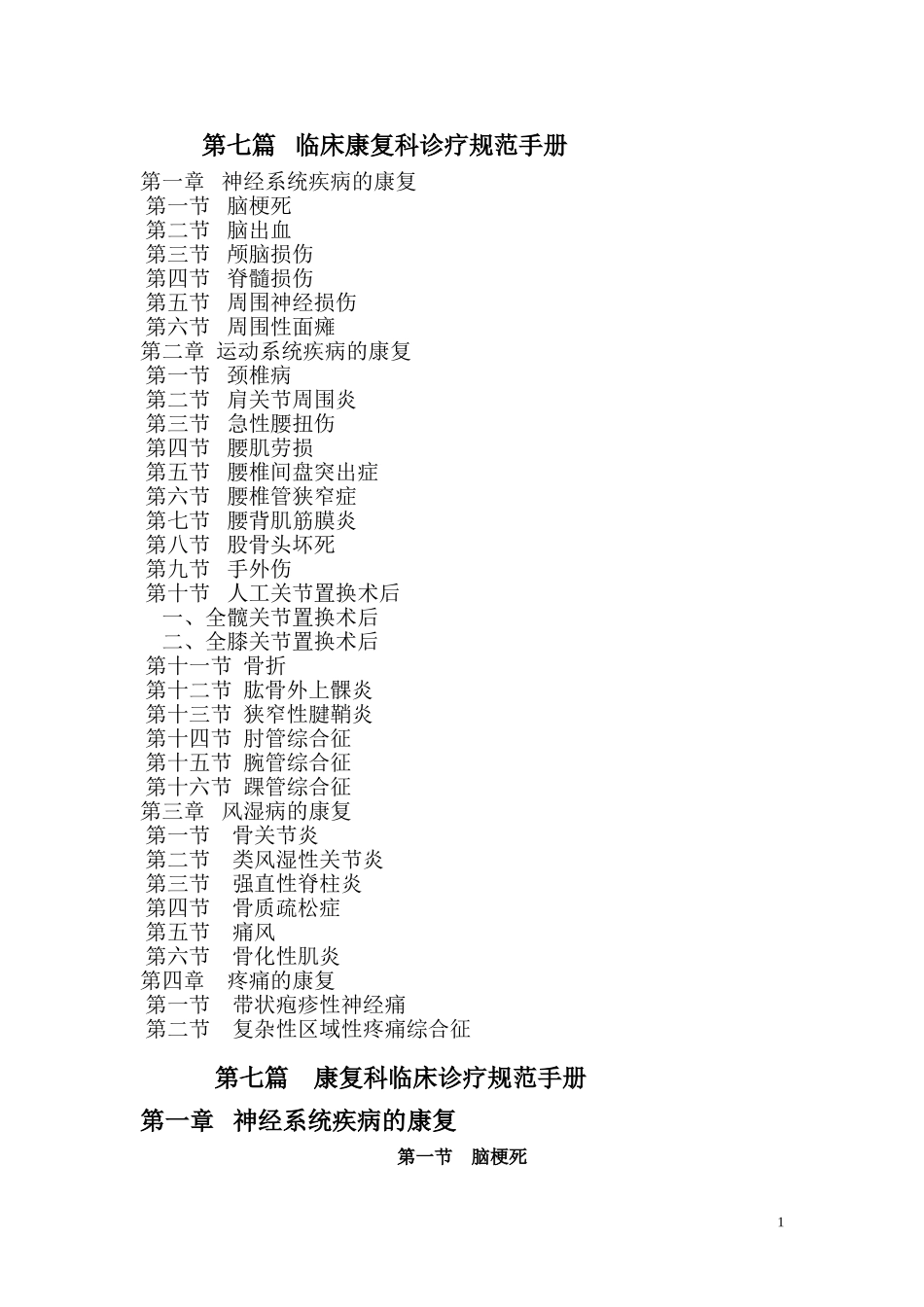 康复科常见病诊疗规范5_第1页