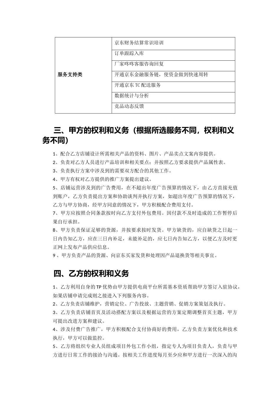 京东代运营服务合同_第3页