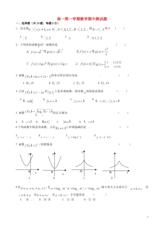 江苏省常州市红蚂蚁教育咨询中心高中数学 函数测试题（2）苏教版必修1