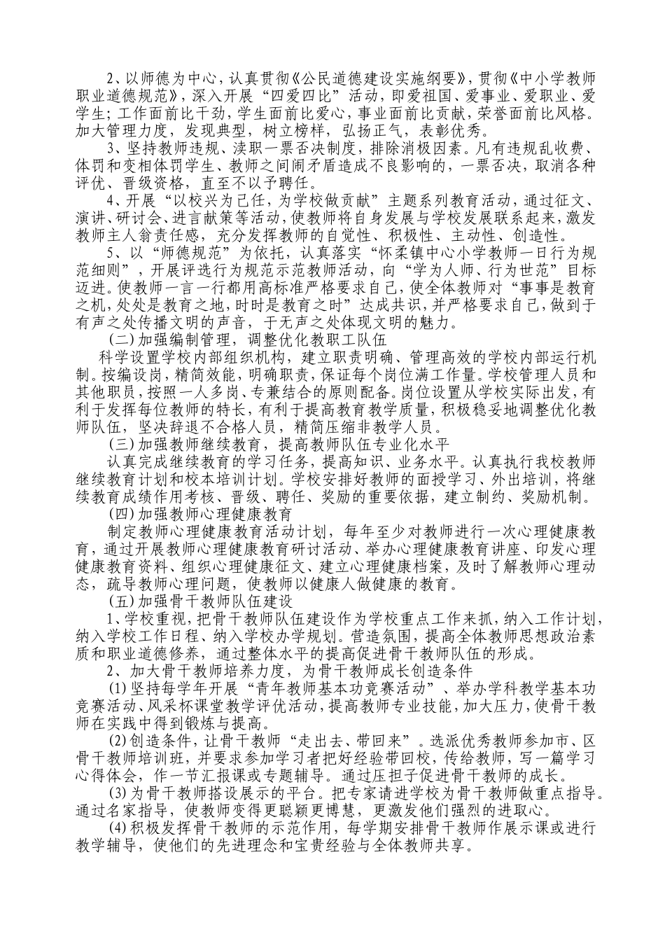 教师队伍建设规划_第2页