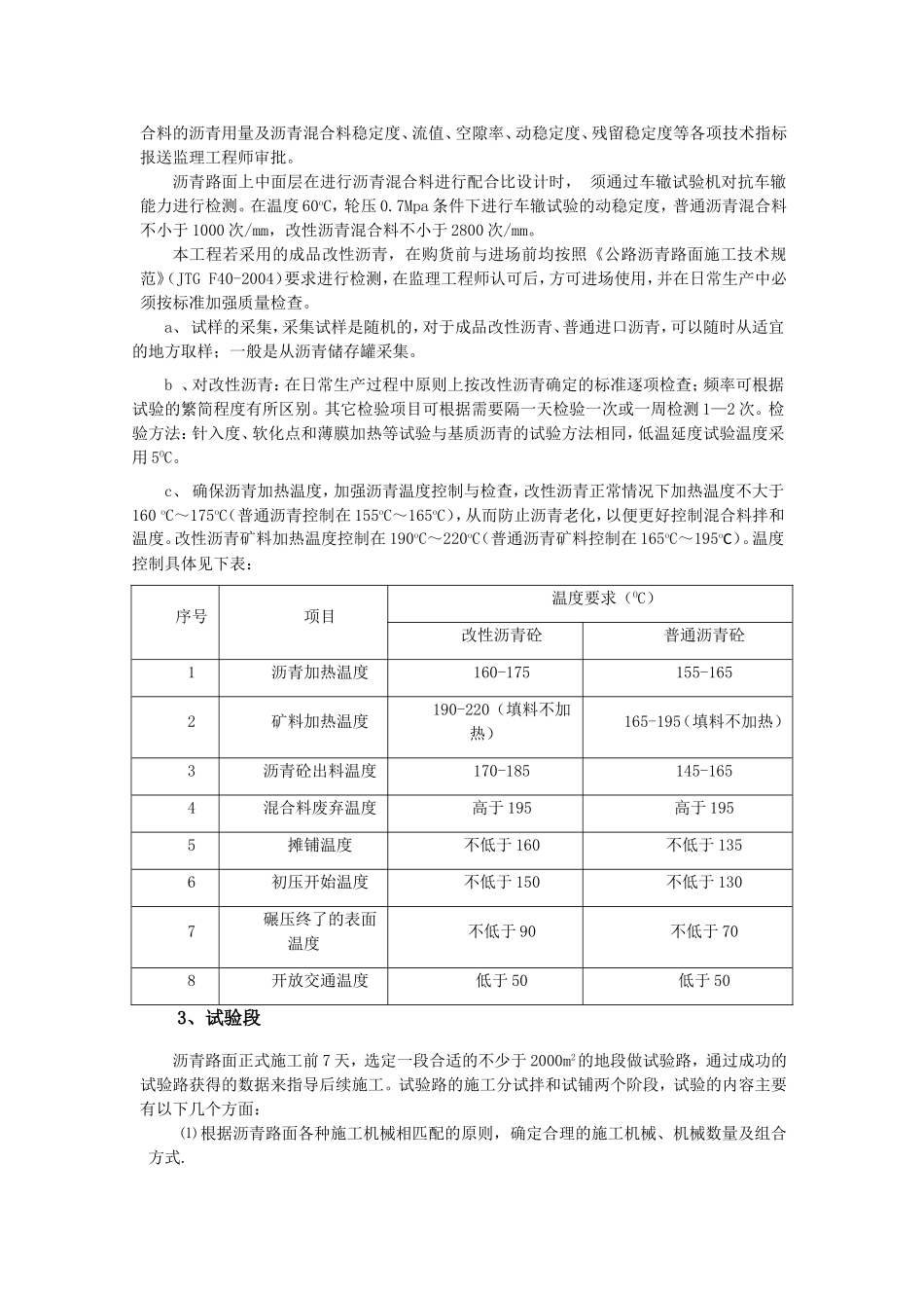 沥青混凝土罩面专项施工方案_第2页