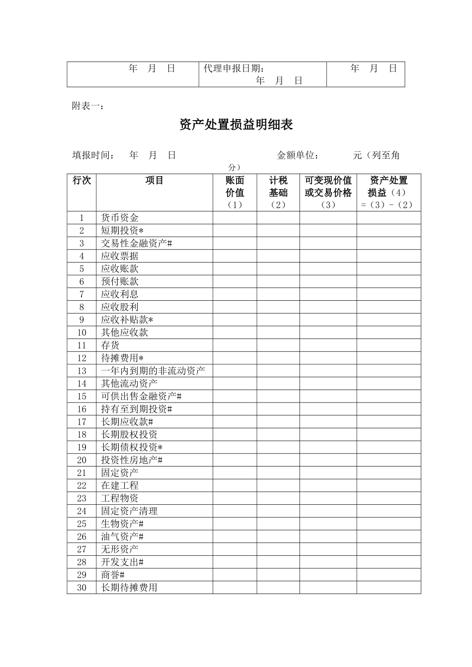 企业所得税清算表_第2页