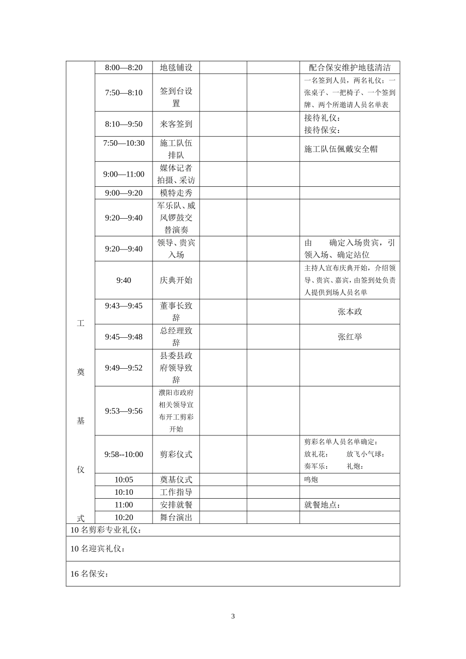 开工奠基仪式策划方案_第3页