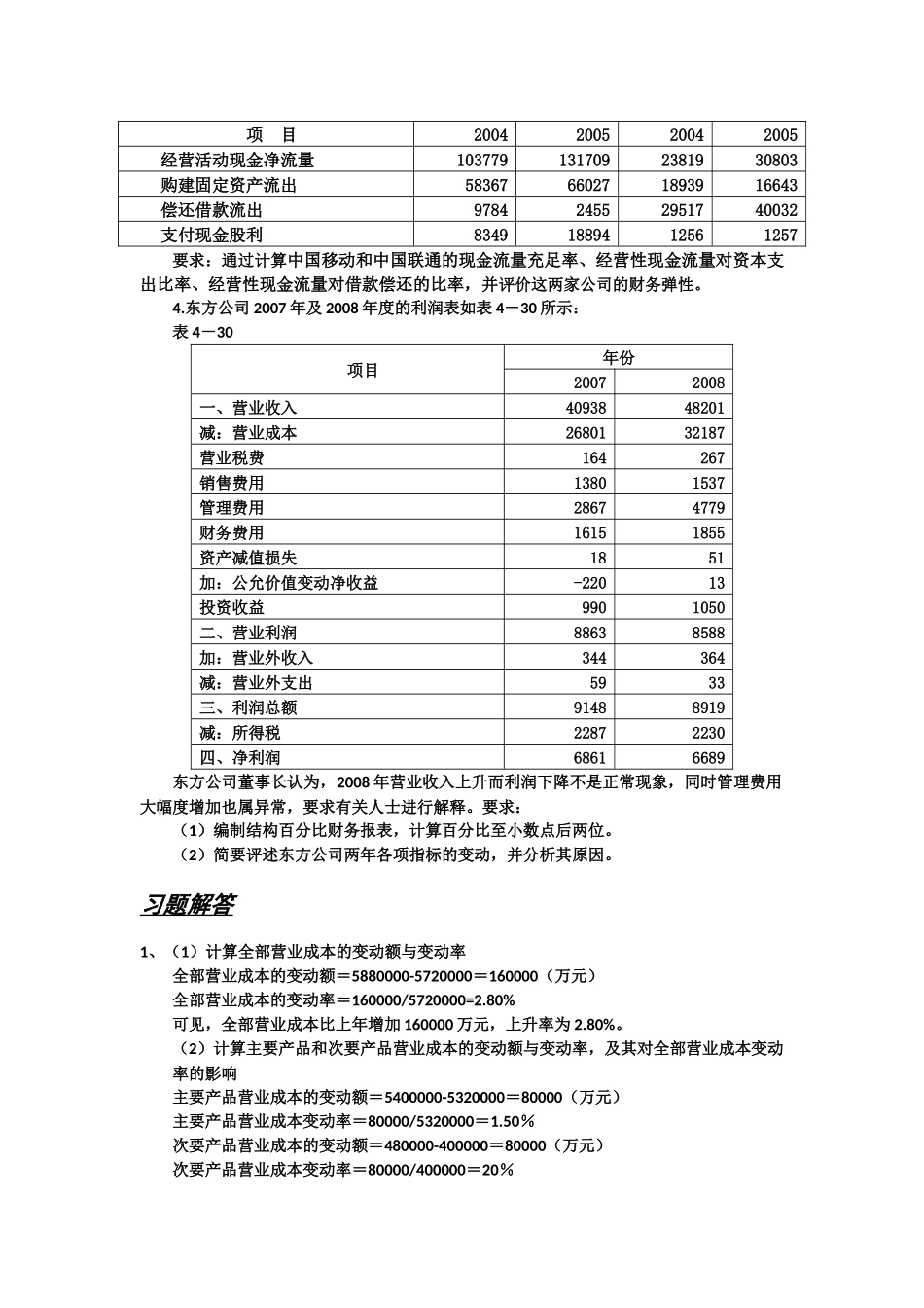 企业财务分析课后答案_第3页