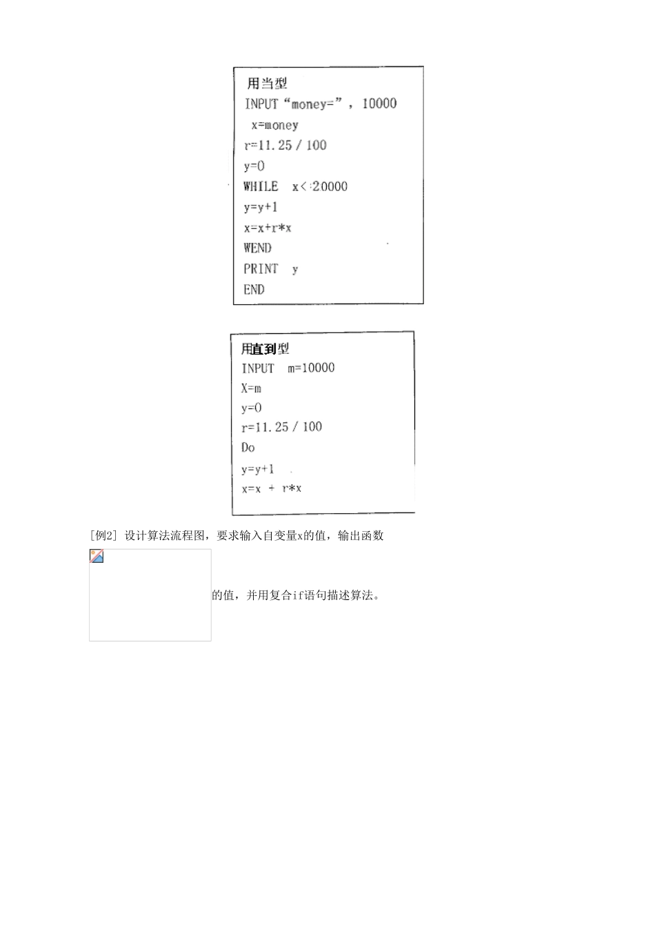 基本算法语言知识精讲 人教实验版A_第2页