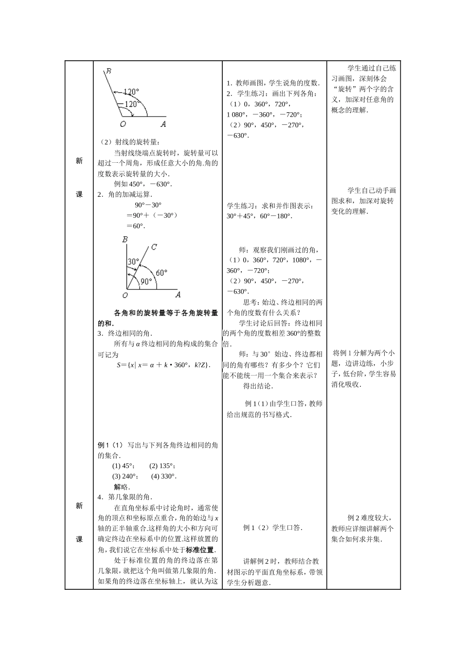 教案1：5.1角的概念的推广_第2页