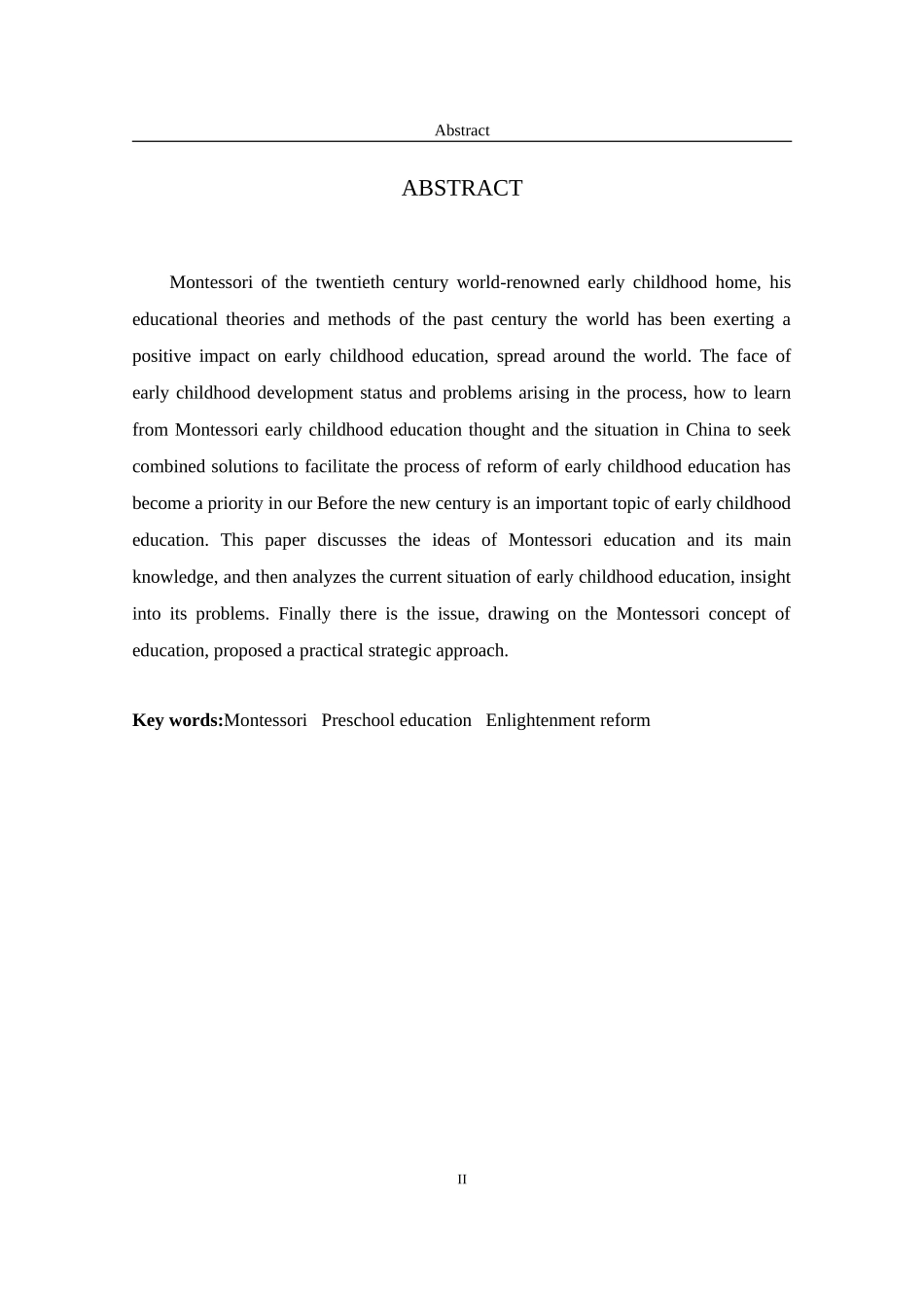 蒙台梭利的教育思想对我国幼儿教育改革的启示_第2页