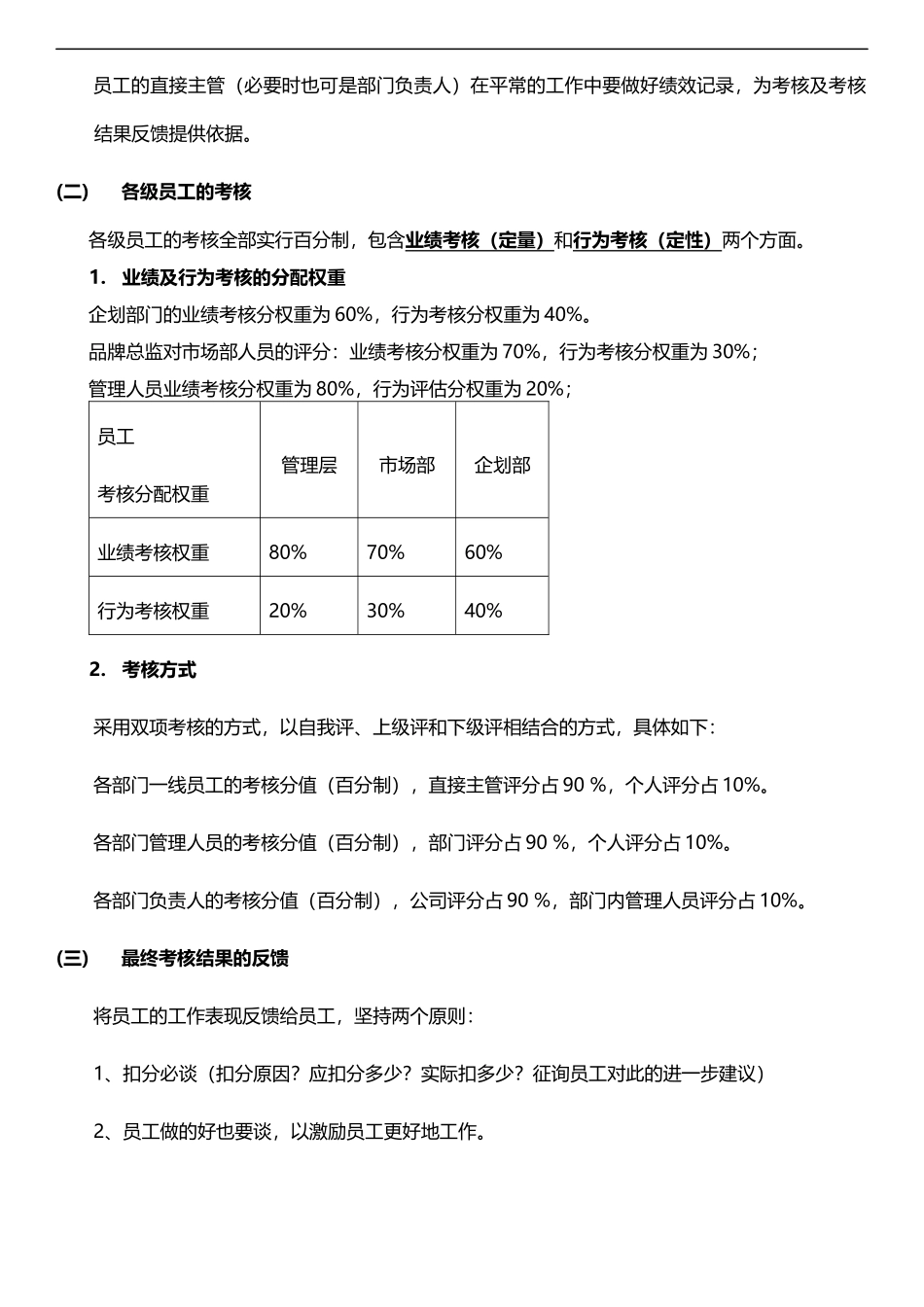 品牌部绩效考核管理制度V1.0_第3页
