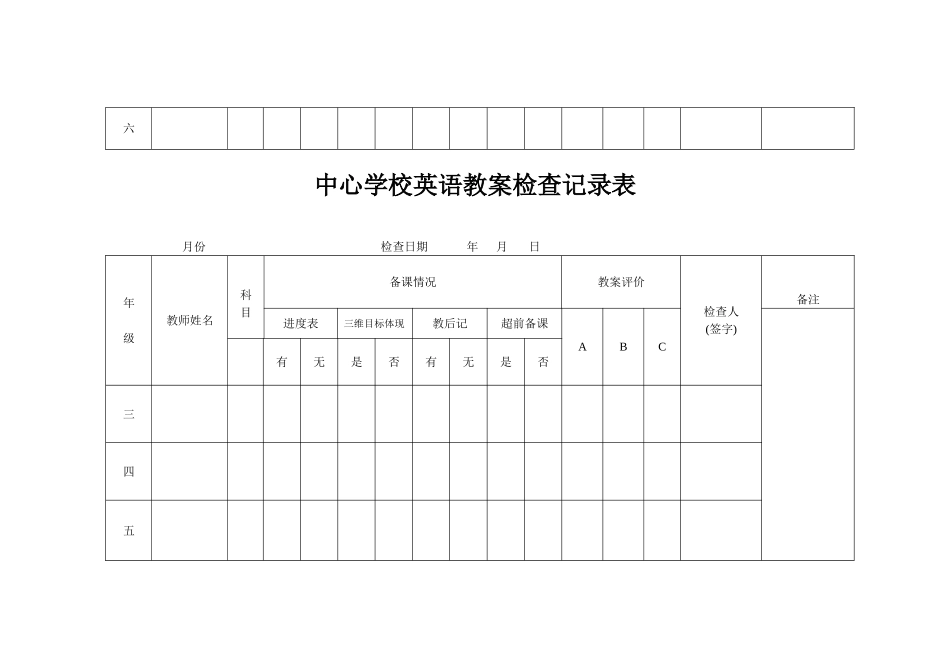 教案检查记录表_第3页