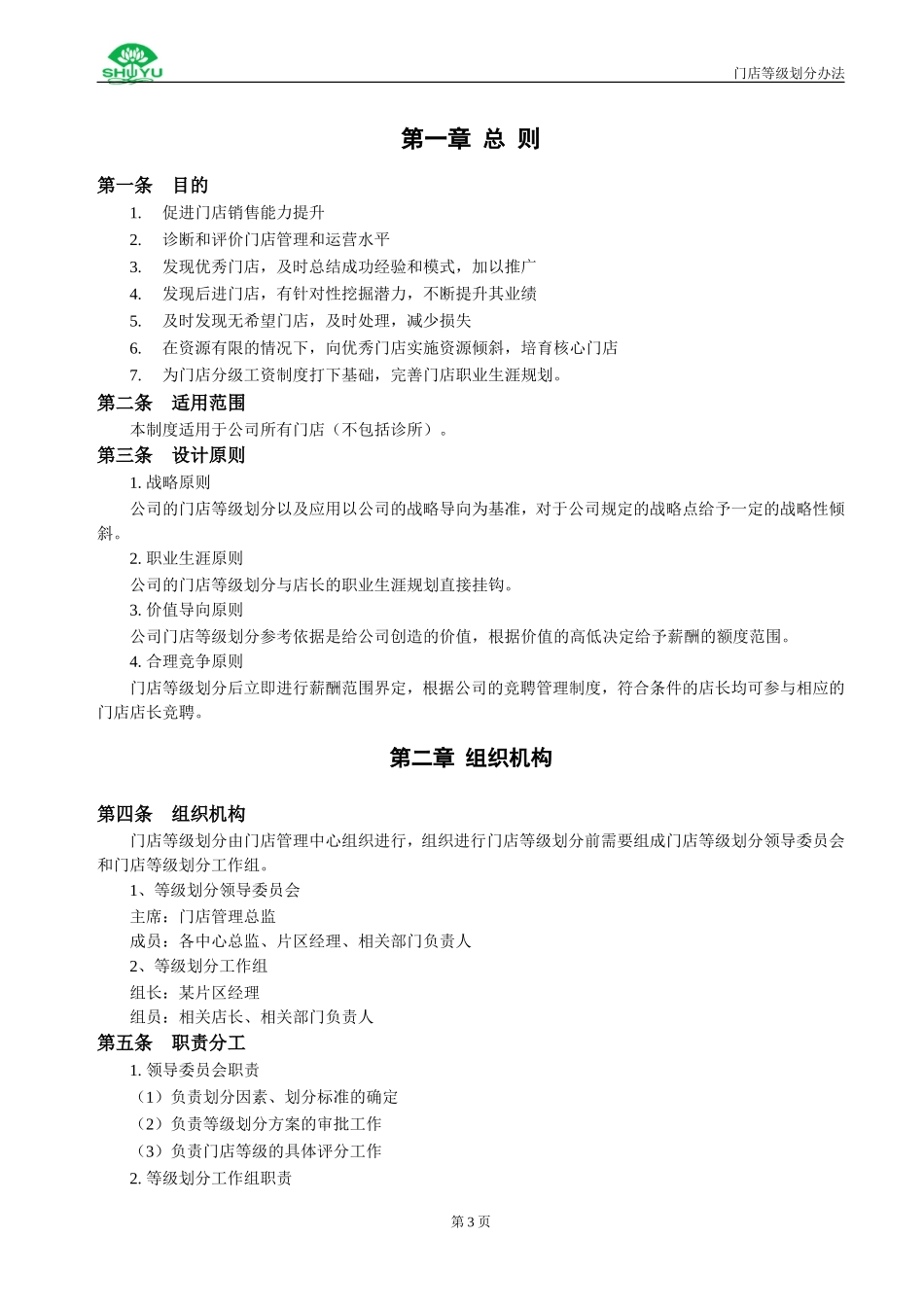 门店等级划分办法_第3页