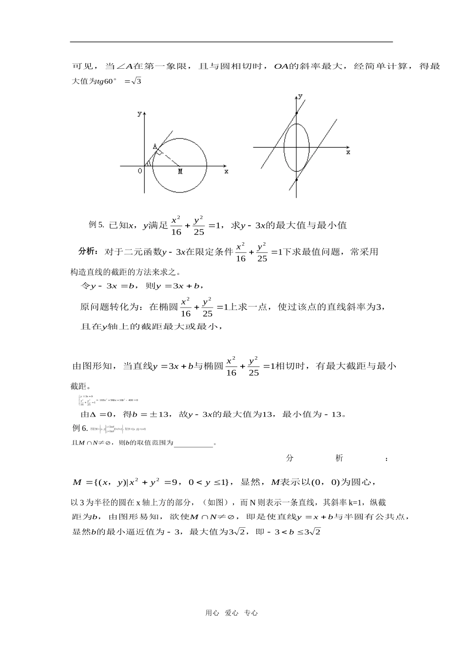 河北省井陉二中二轮复习关于数形结合思想_第3页