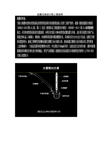 抗震支架设计院上图说明
