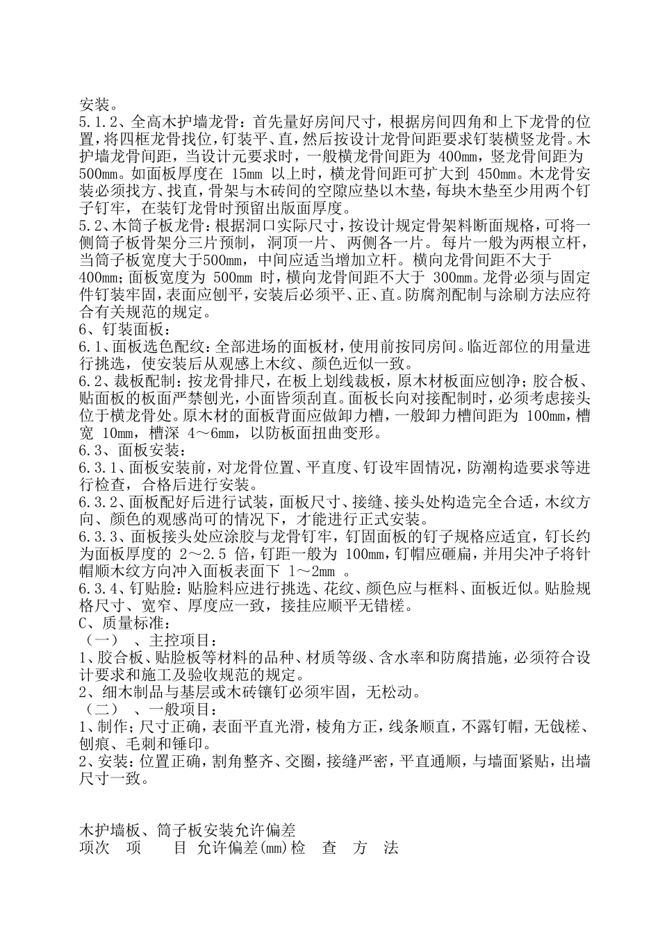 木饰面安装工艺_第2页