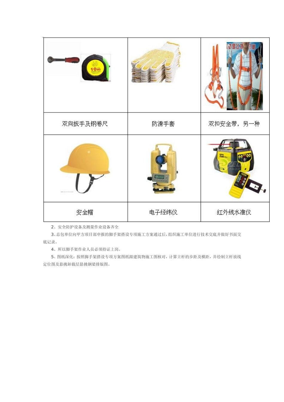 脚手架搭设规范及图解_第2页