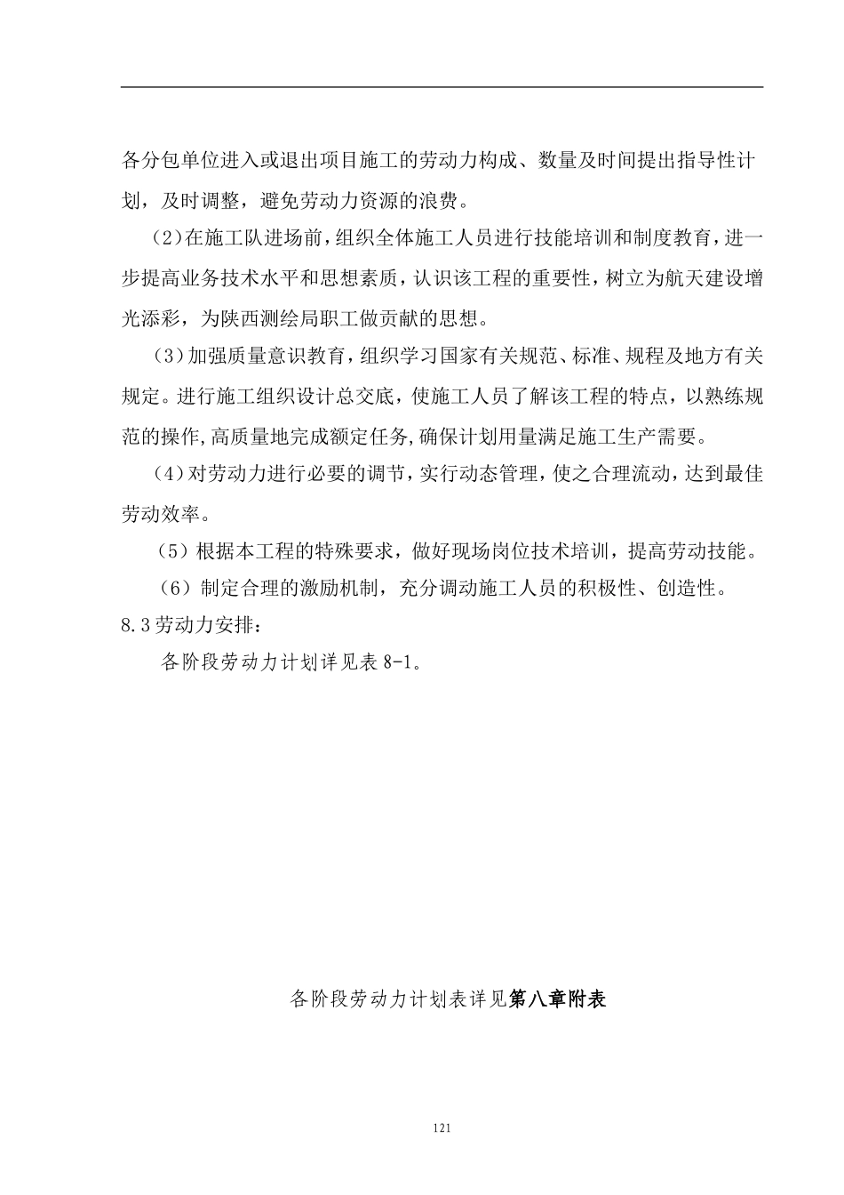 劳动力安排计划劳务分包情况表_第2页