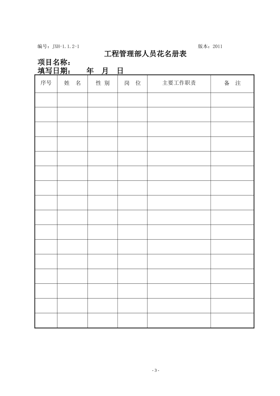 绿城房产集团工程精细化管理指引(试行)表单_第3页