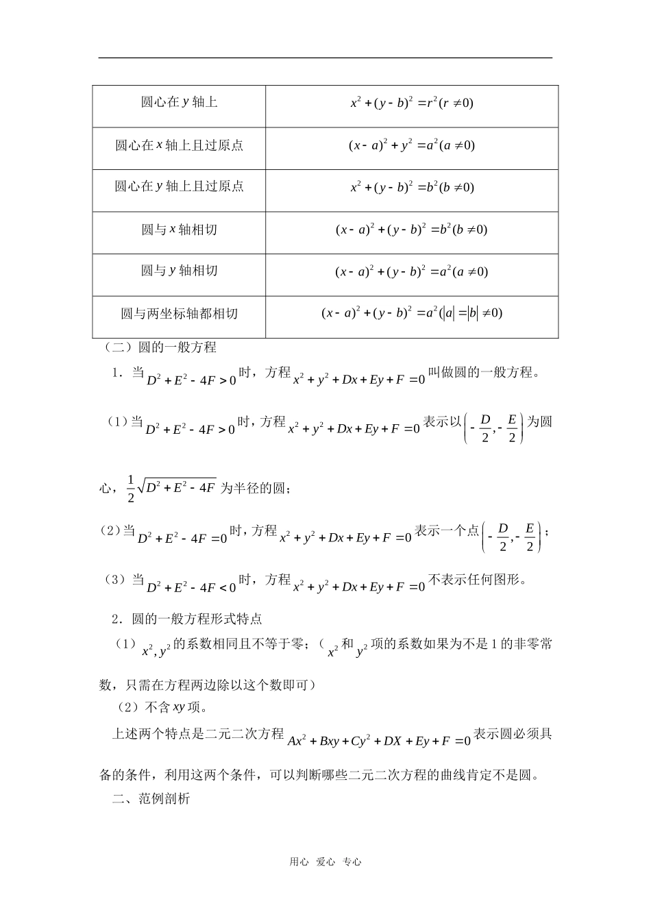 高考数学复习点拨 圆的方程---教材解读_第2页