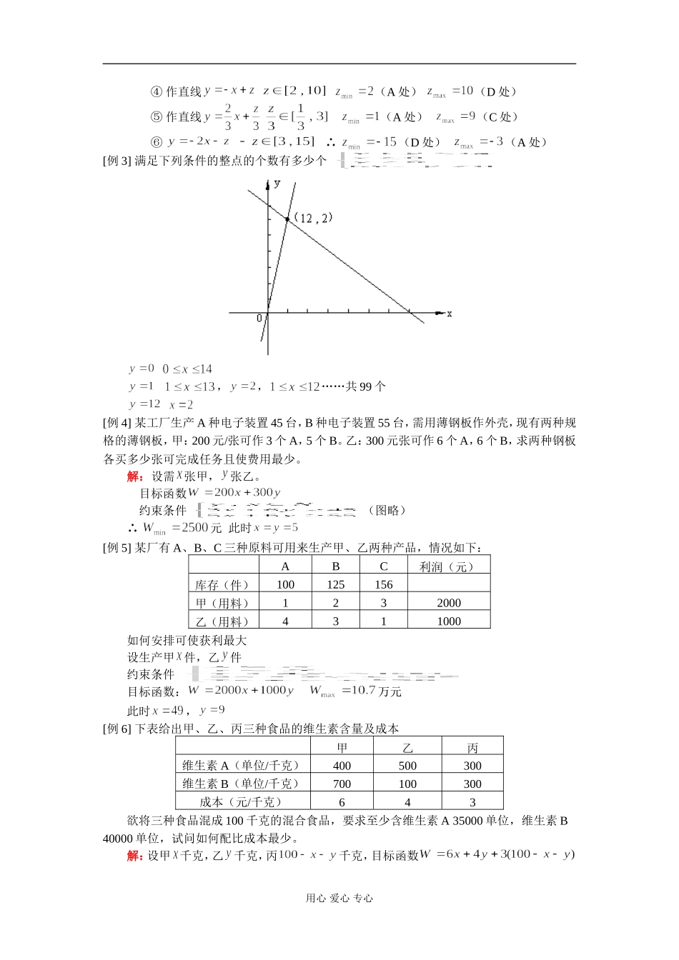 高二数学 线性规划 知识精讲 人教版_第2页
