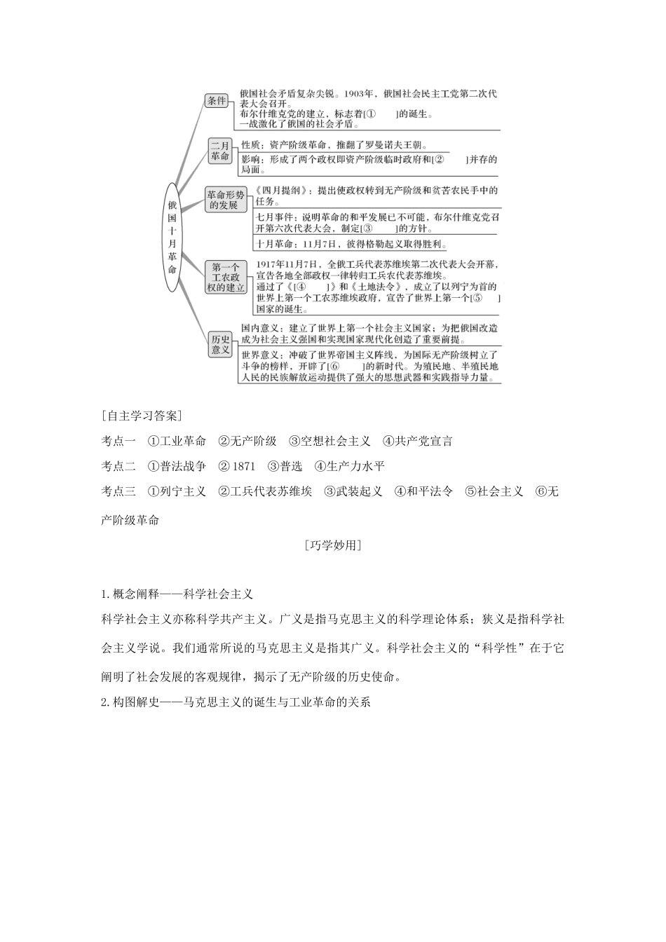 高考历史总复习 专题四 古代希腊、罗马的政治文明和近代西方的民主政治 第13讲 解放人类的阳光大道教师用书 人民版-人民版高三全册历史试题_第2页