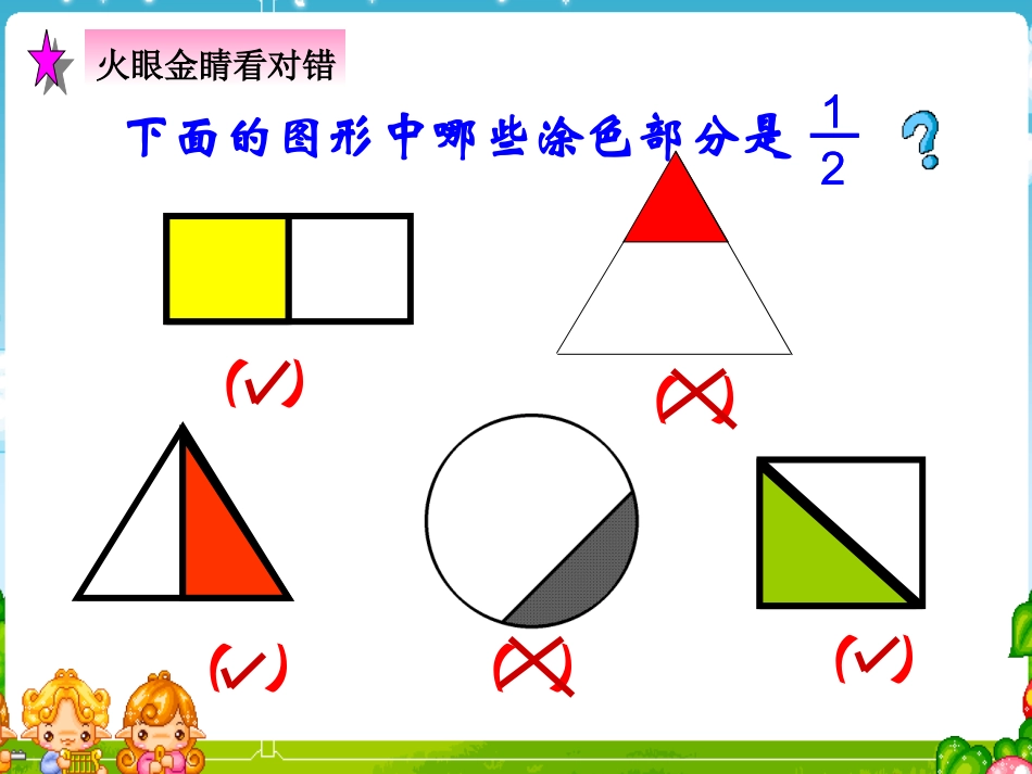 小学三年级数学《分数的初步认识》教学课件_第3页